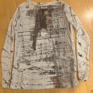 sheer shirt size small